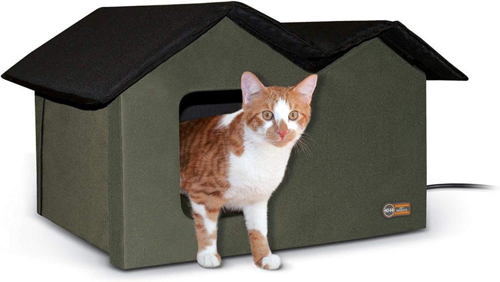 K&H Pet Products Extra-Wide Outdoor Kitty House