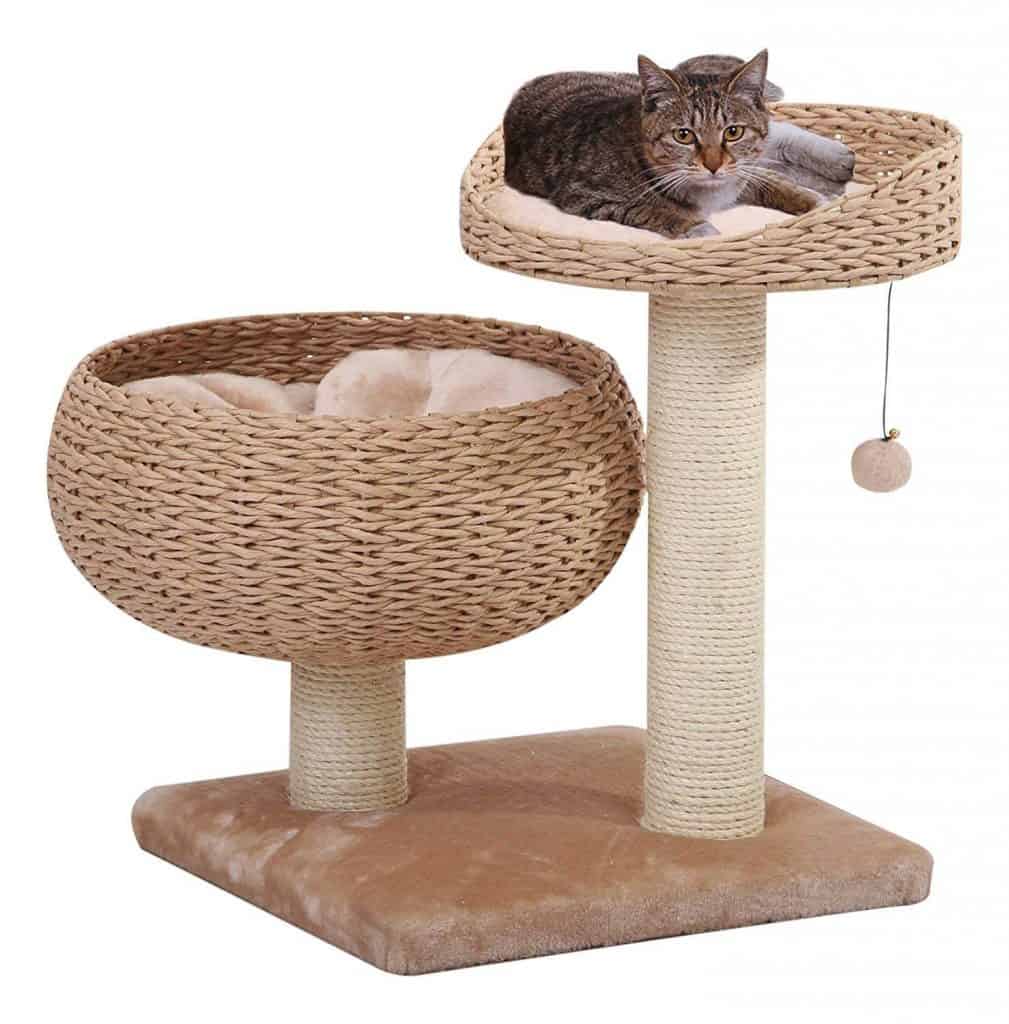 PetPals Paper Rope with Perch Cat Tree