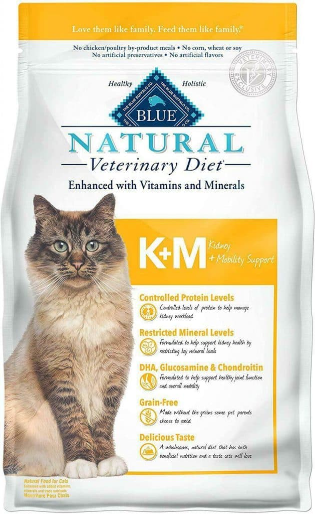 Blue Buffalo Natural Veterinary Diet Kidney + Mobility Support for Cats