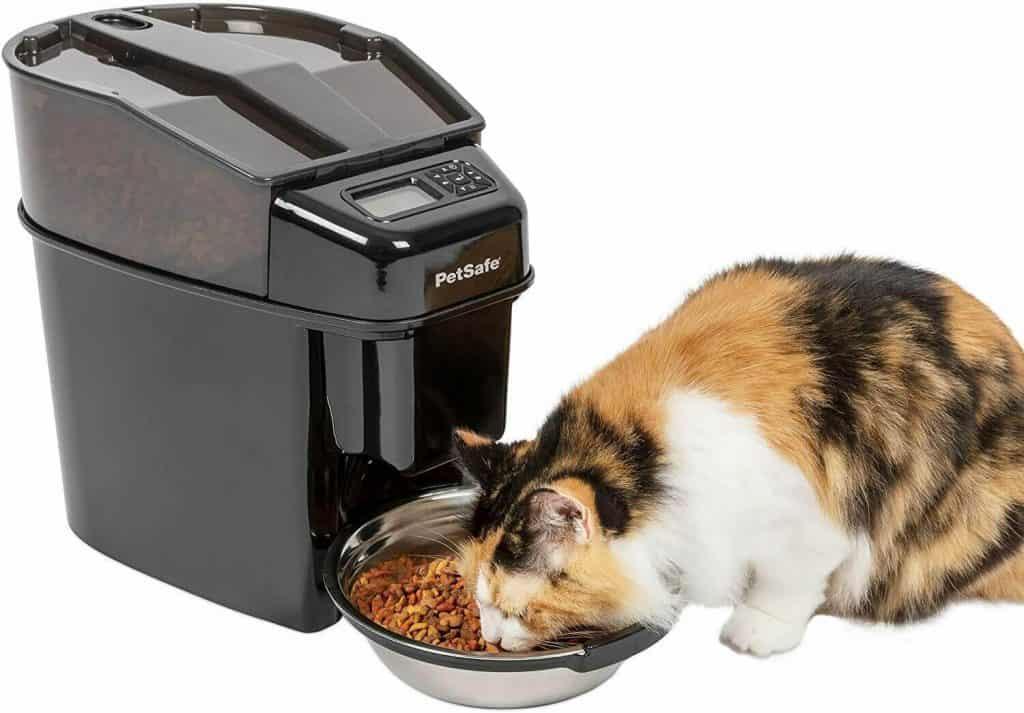 outside automatic dog feeder product