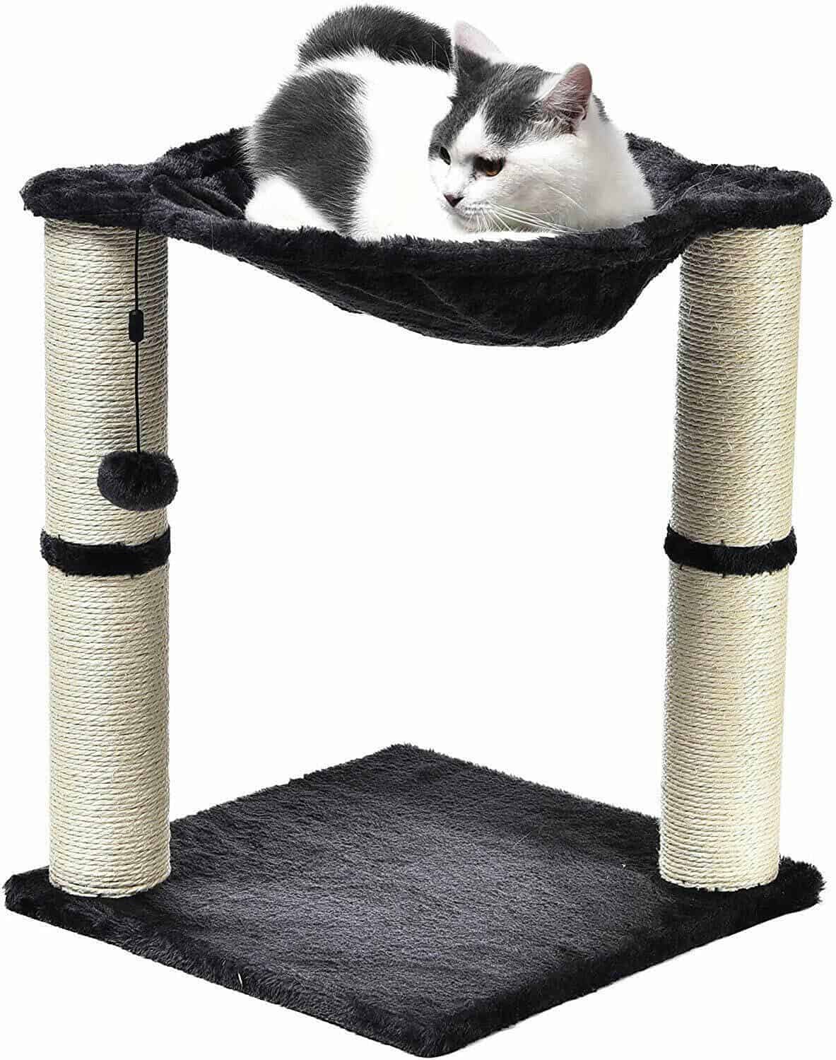 AmazonBasics-Cat-Scratching-Post-and-Hammock-Runner-Up