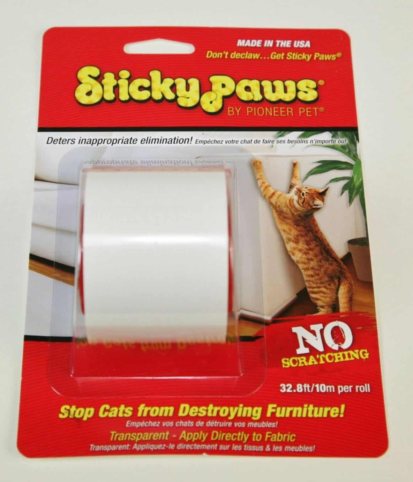 Sticky Paws Review No More Cat Furniture Scratching