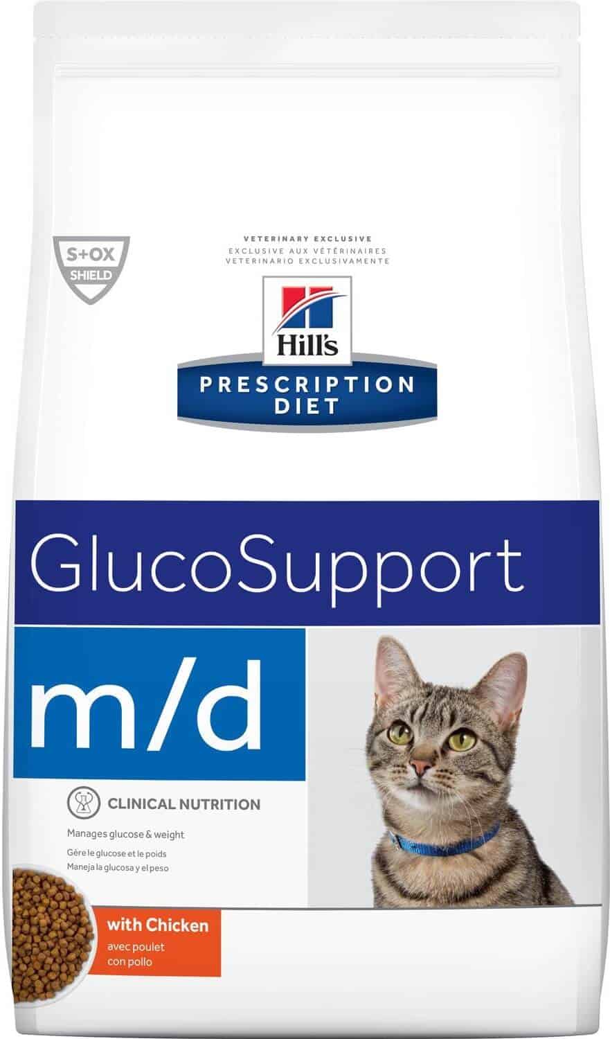 Hills m/d cat food