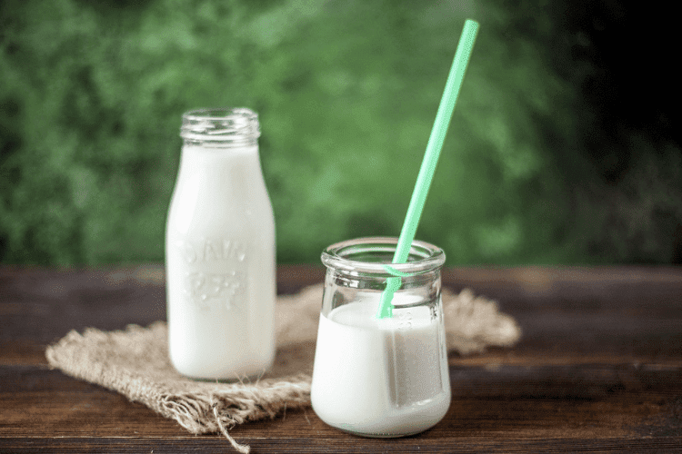 Calcium in milk