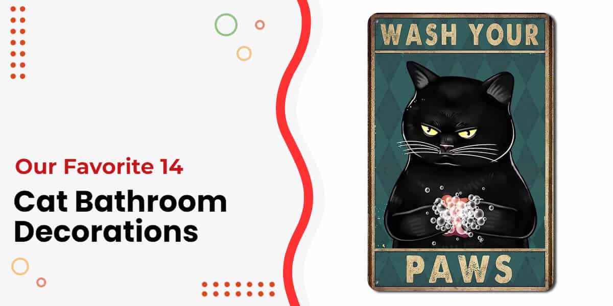 Cat Bathroom Decor