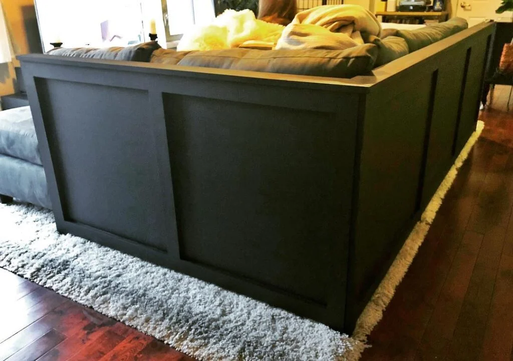 Wood Framed Couch to Prevent Cat Scratching